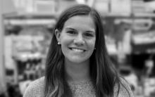 Black and white headshot photo of Dr. Linda Amarante