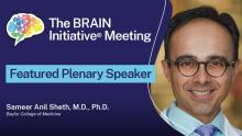 Featured Plenary Speaker promotional Image of Sameer Anil Sheth